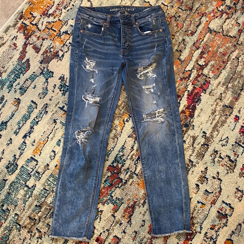 American Eagle Tomgirl Jeans Size 4R